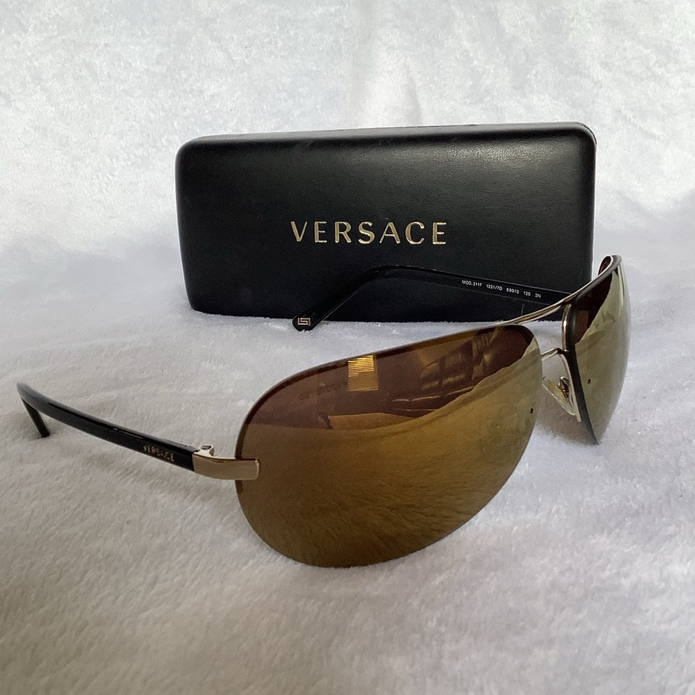 Versace Women’s Aviator Sunglasses